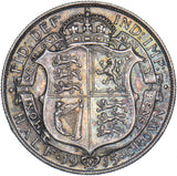 1915 Halfcrown - George V British Silver Coin - Very Nice
