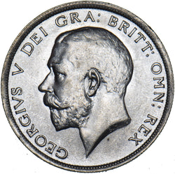 1916 Halfcrown - George V British Silver Coin - Very Nice