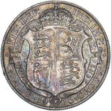 1916 Halfcrown - George V British Silver Coin - Very Nice