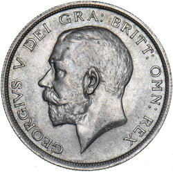 1918 Halfcrown - George V British Silver Coin - Very Nice