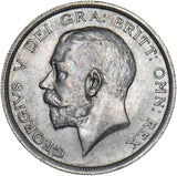 1918 Halfcrown - George V British Silver Coin - Very Nice