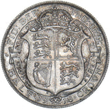 1918 Halfcrown - George V British Silver Coin - Very Nice