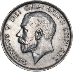 1919 Halfcrown - George V British Silver Coin - Nice