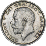 1920 Halfcrown - George V British Silver Coin - Very Nice