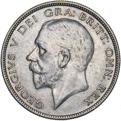 1932 Halfcrown - George V British Silver Coin - Very Nice