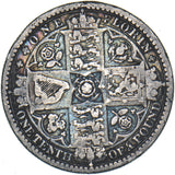 1849 Godless Florin (WW Obscured) - Victoria British Silver Coin