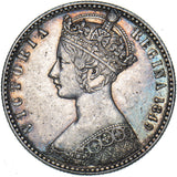 1849 Godless Florin - Victoria British Silver Coin - Very Nice