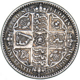 1849 Godless Florin - Victoria British Silver Coin - Very Nice