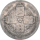 1859 Gothic Florin - Victoria British Silver Coin