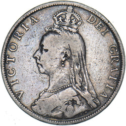 1888 Florin - Victoria British Silver Coin