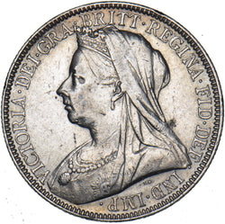 1900 Florin - Victoria British Silver Coin - Nice