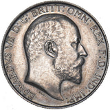 1902 Florin - Edward VII British Silver Coin - Very Nice