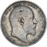 1909 Florin - Edward VII British Silver Coin