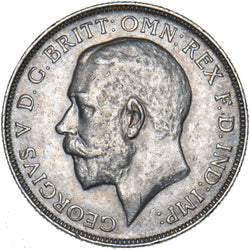 1912 Florin - George V British Silver Coin - Very Nice