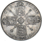 1912 Florin - George V British Silver Coin - Very Nice