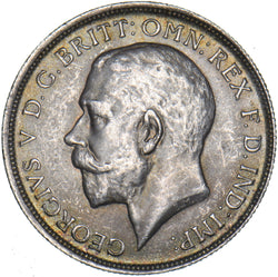 1919 Florin - George V British Silver Coin - Very Nice