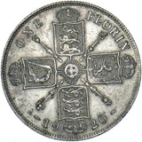 1920 Florin - George V British Silver Coin - Nice