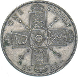 1921 Florin - George V British Silver Coin - Nice