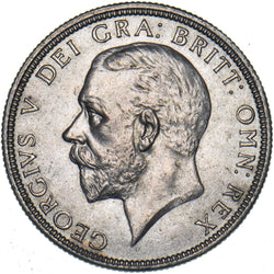 1933 Florin - George V British Silver Coin - Very Nice