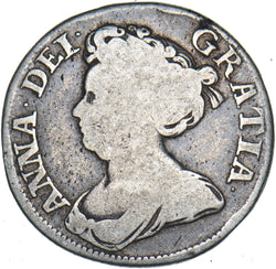 1711 Shilling - Anne British Silver Coin