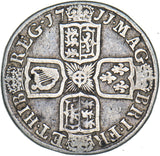 1711 Shilling - Anne British Silver Coin