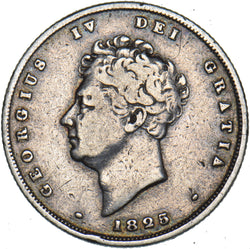 1825 Shilling - George IV British Silver Coin