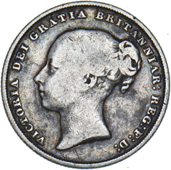 1852 Shilling - Victoria British Silver Coin