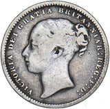 1872 Shilling (Die no. 91) - Victoria British Silver Coin
