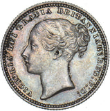 1873 Shilling (Die no. 117) - Victoria British Silver Coin - Very Nice