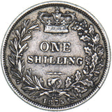 1875 Shilling (Die no. 49) - Victoria British Silver Coin