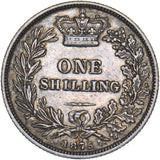 1875 Shilling (Die no. 19) - Victoria British Silver Coin - Nice