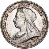 1893 Shilling - Victoria British Silver Coin - Very Nice