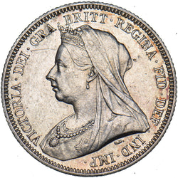 1893 Shilling (Rare Dies 1C) - Victoria British Silver Coin - Very Nice