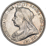 1893 Shilling (Rare Dies 1C) - Victoria British Silver Coin - Very Nice