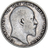 1903 Shilling - Edward VII British Silver Coin