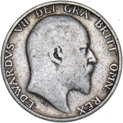 1904 Shilling - Edward VII British Silver Coin