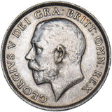 1911 Shilling - George V British Silver Coin - Very Nice