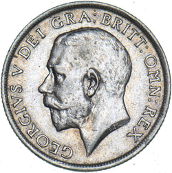 1915 Shilling - George V British Silver Coin - Very Nice