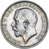 1915 Shilling - George V British Silver Coin - Very Nice