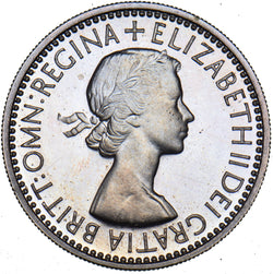 1953 Proof Scottish Shilling - Elizabeth II British  Coin - Superb