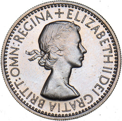 1953 English Shilling - Elizabeth II British  Coin - Superb