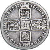 1746 Lima Sixpence - George II British Silver Coin
