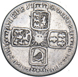 1757 Sixpence - George II British Silver Coin