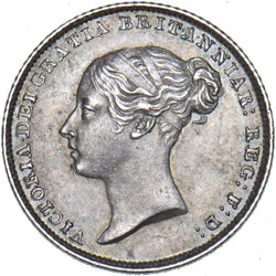 1855 Sixpence - Victoria British Silver Coin - Very Nice