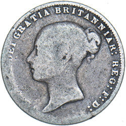 1867 Sixpence - Victoria British Silver Coin