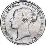 1878 Sixpence - Victoria British Silver Coin