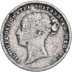 1878 Sixpence - Victoria British Silver Coin