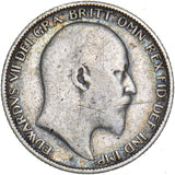 1905 Sixpence - Edward VII British Silver Coin