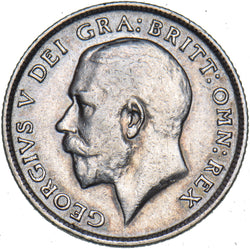 1914 Sixpence - George V British Silver Coin - Nice