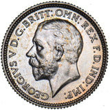 1927 Proof Sixpence - George V British Silver Coin - Superb